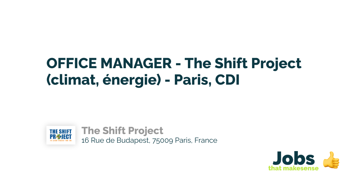 project office manager jobs