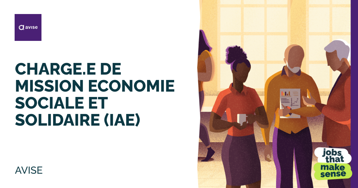 CHARGE.E DE MISSION ECONOMIE SOCIALE ET SOLIDAIRE (IAE) Paris AVISE