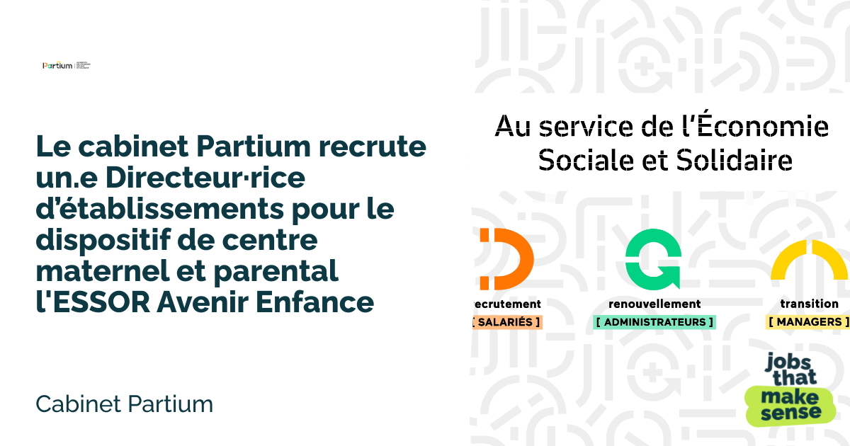 The Partium firm is recruiting a Director of establishments for the ...