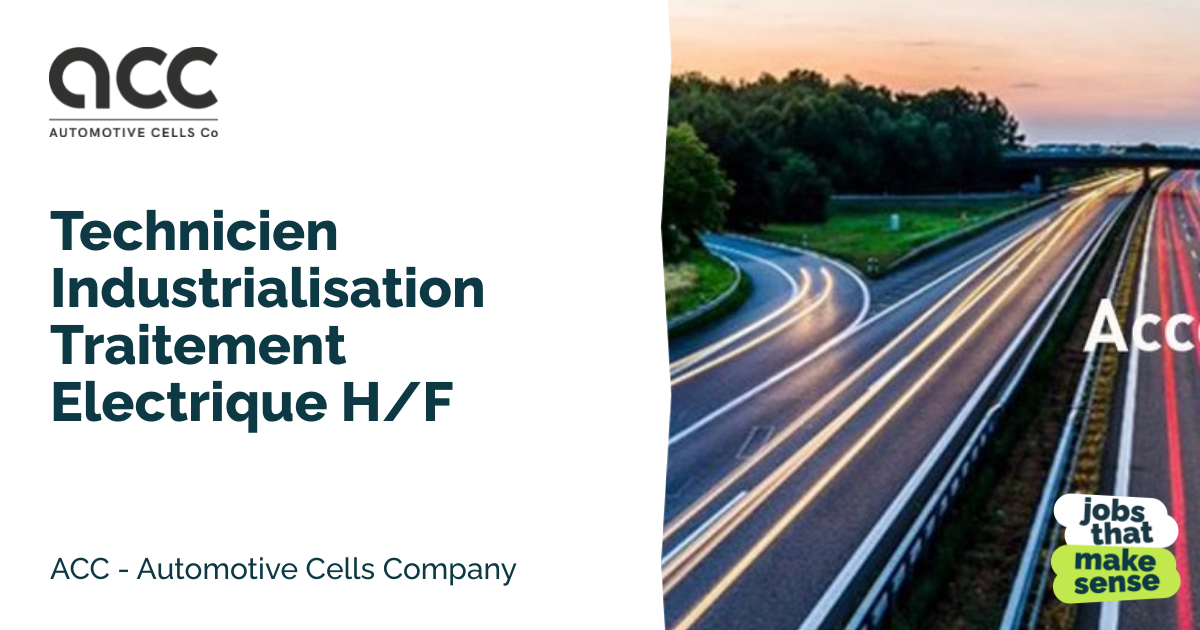 Electrical Processing Industrialization Technician M/F BillyBerclau