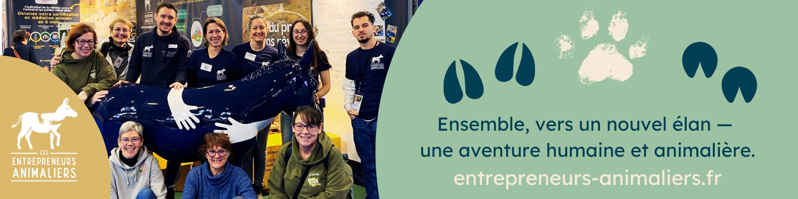 Bannière de Les Entrepreneurs Animaliers