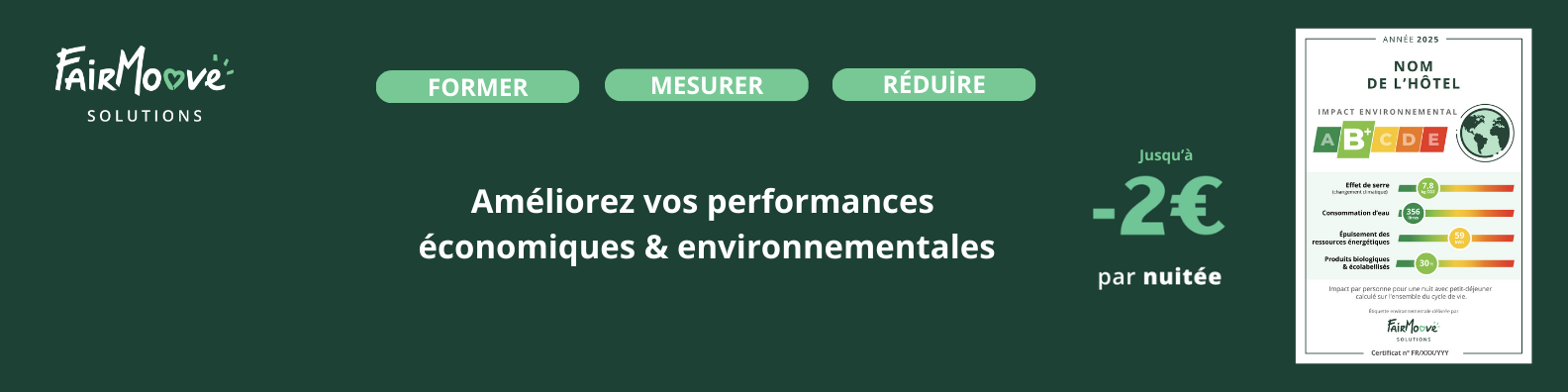 Bannière de FairMoove Solutions