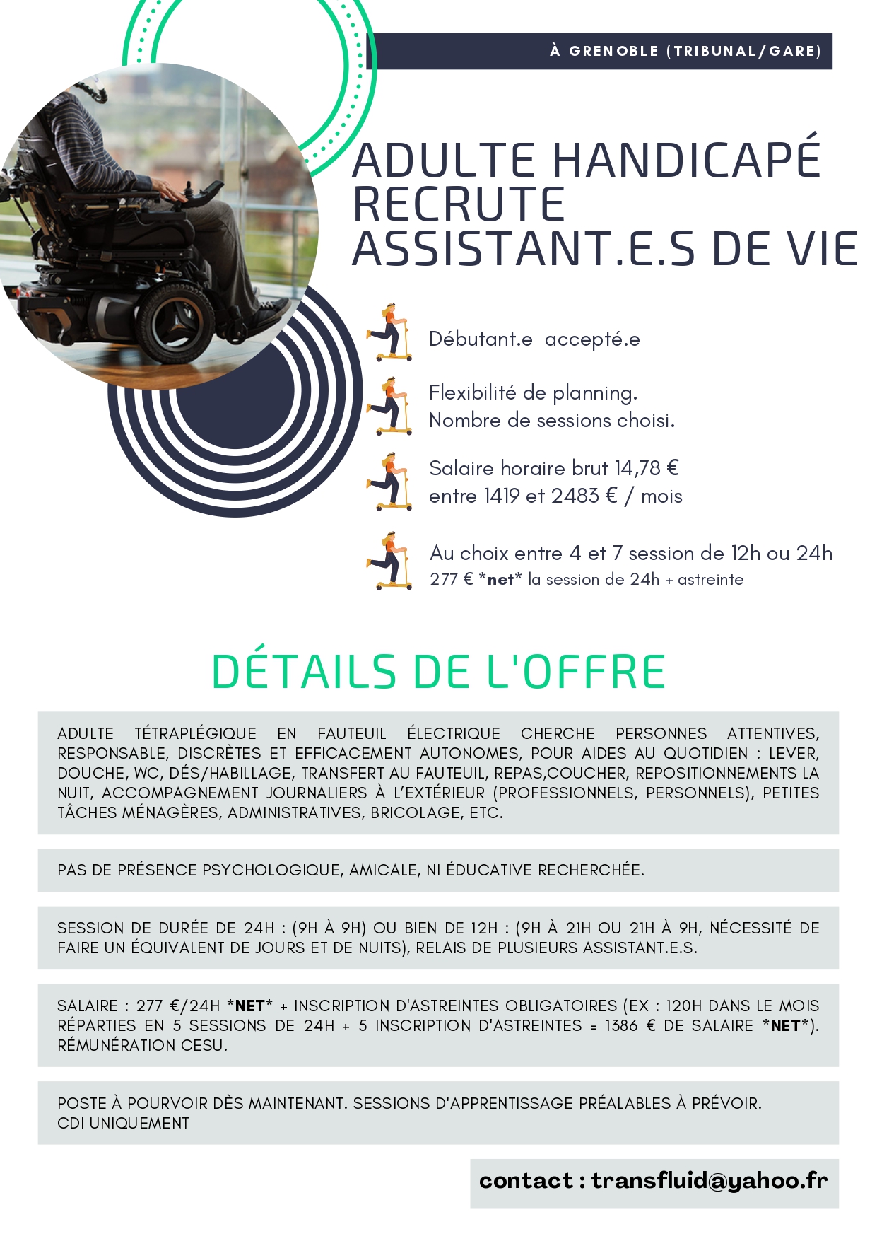 Bannière de particulier employeur