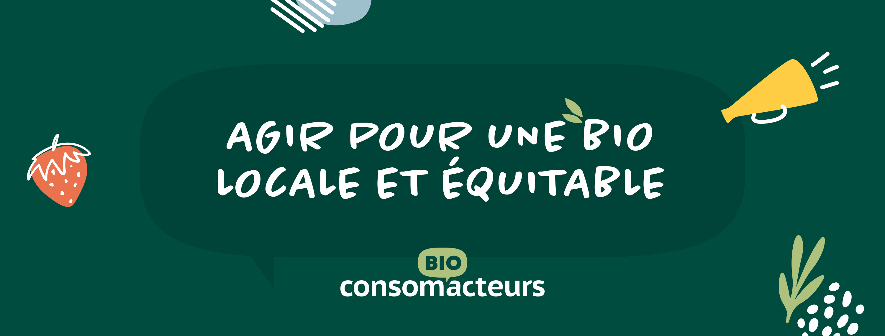 Bannière de Bio Consom'acteurs