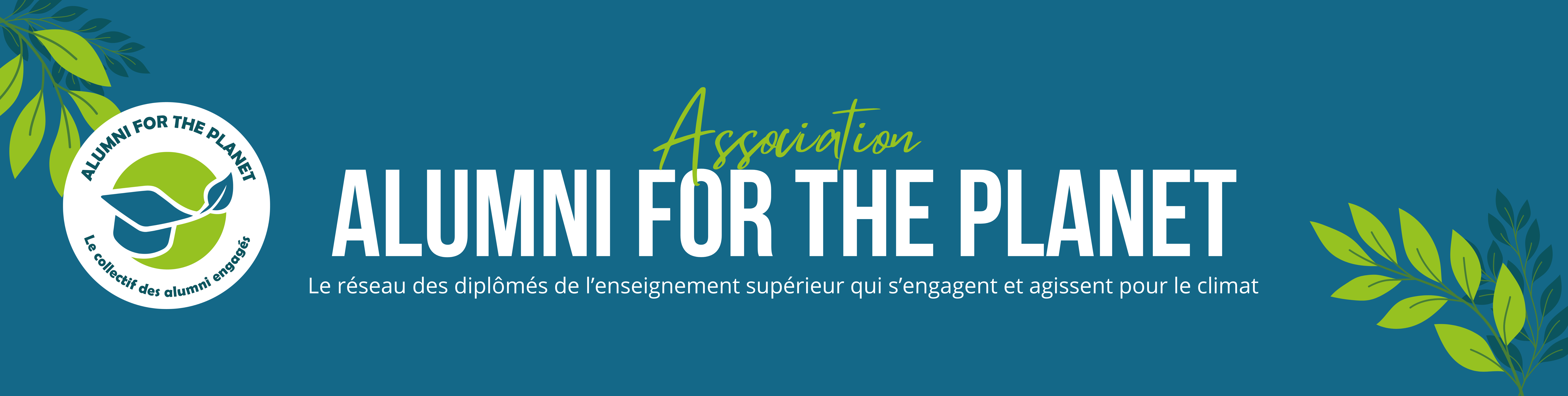 Bannière de Alumni for the Planet
