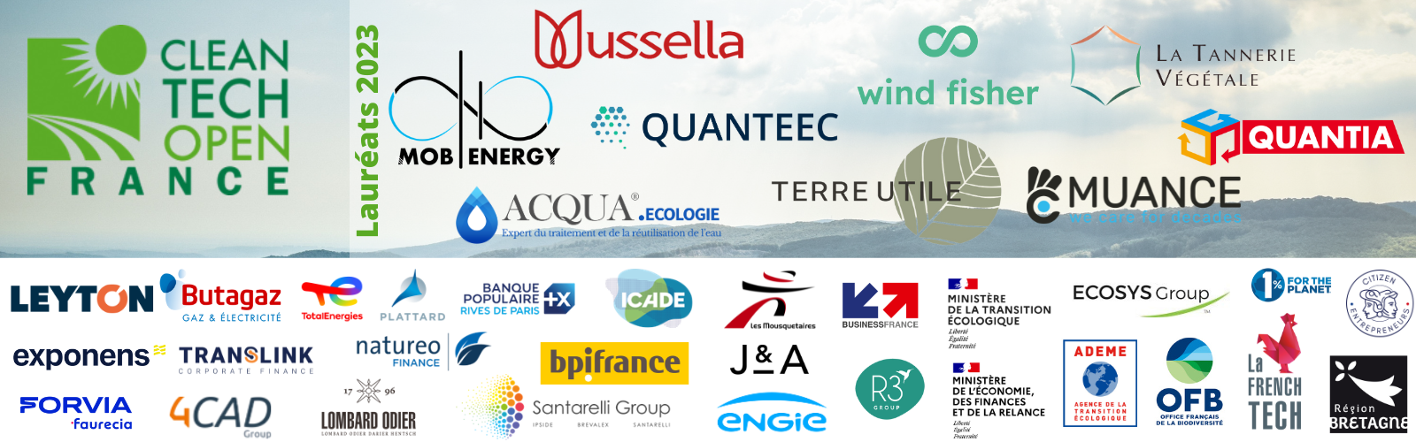 Bannière de Cleantech Open France