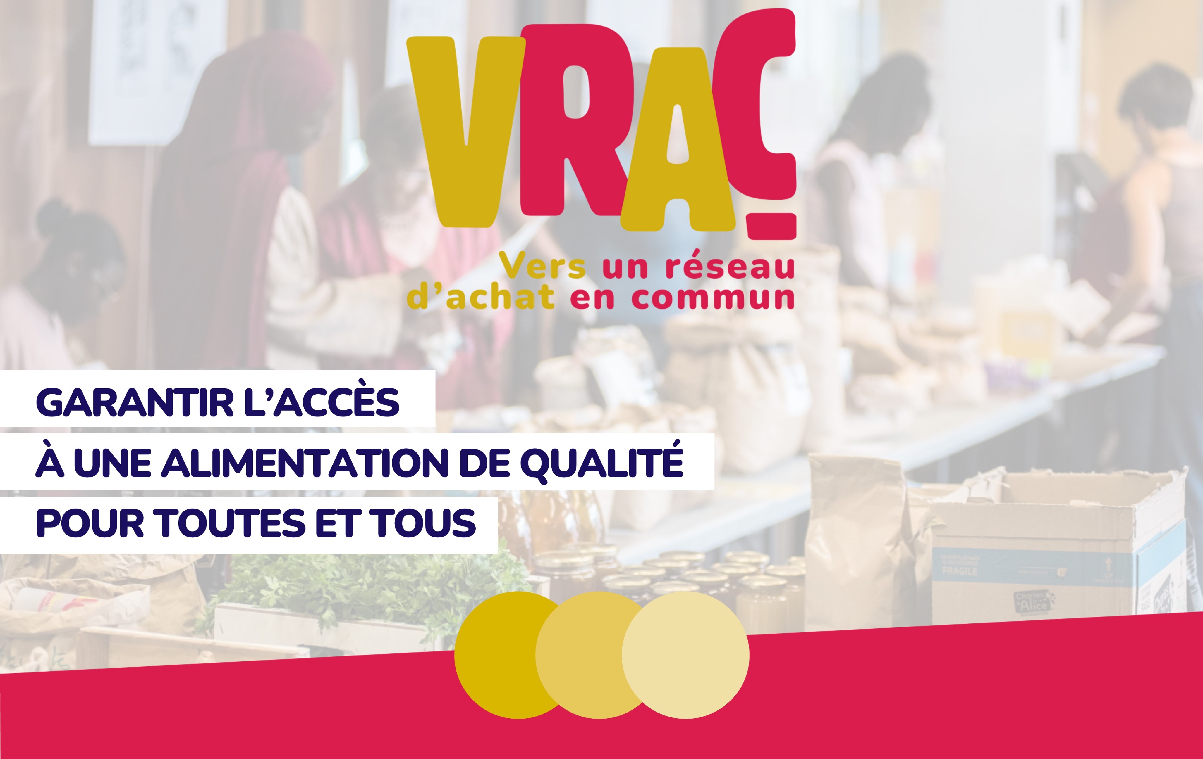 Bannière de VRAC 37 (Vers Un Réseau d'Achat en Commun) 