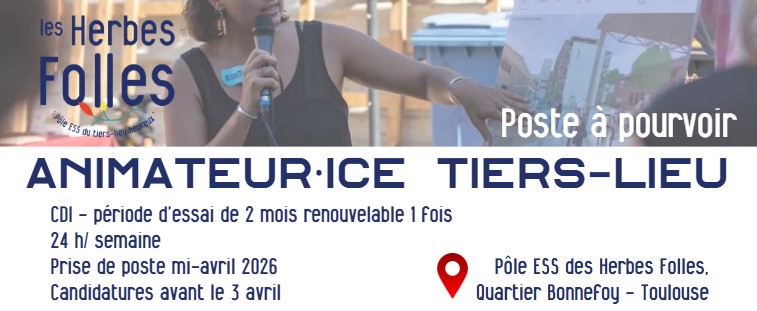 Bannière de Pôle ESS des Herbes Folles