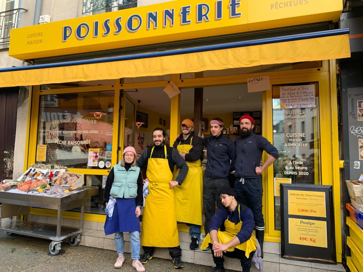Bannière de Poissonnerie direct pêcheurs Montreuil sur Mer SAS