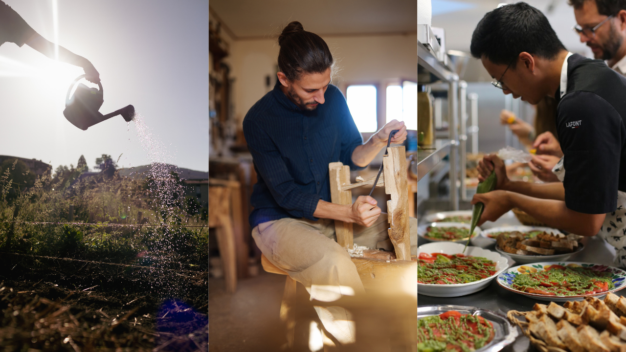 Découvrir la matière et l'Institut de Tramayes : tiers lieu rural artisanal et paysan