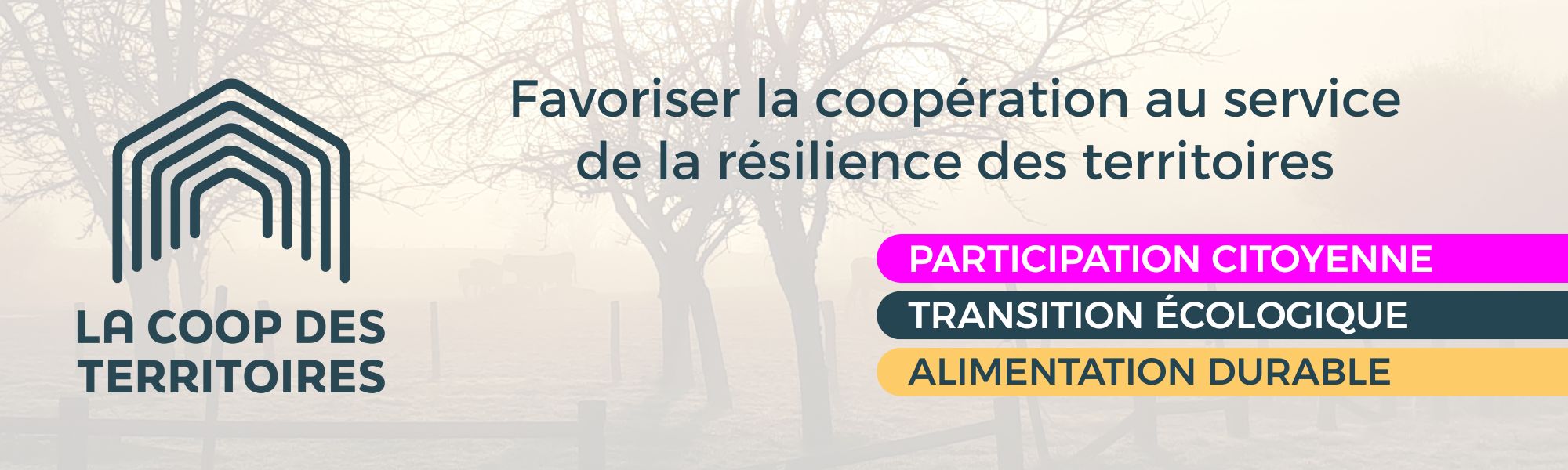 Bannière de La Coop des Territoires