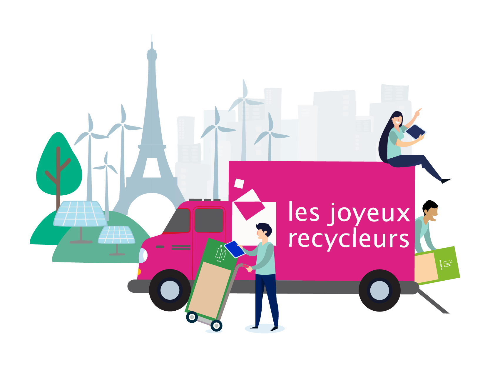 Bannière de Les Joyeux Recycleurs