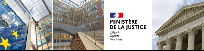 Bannière de Service du numérique - Ministère de la Justice