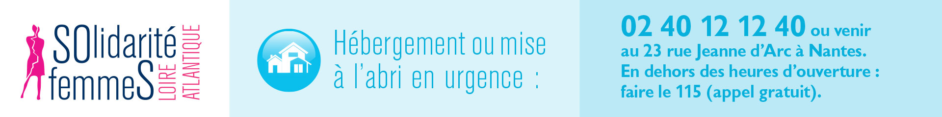 Bannière de Association SOlidarité FemmeS de Loire-Atlantique