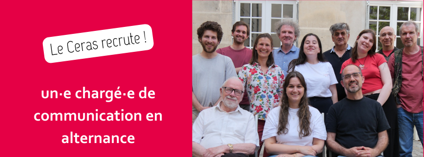 Bannière de Ceras - Centre de recherche et d'action sociales