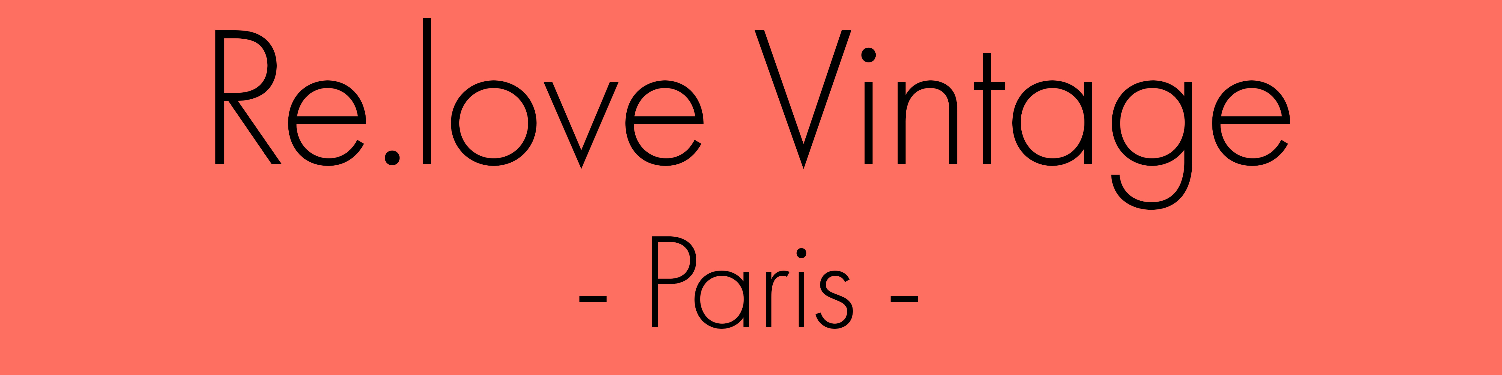 Bannière de Re.love Vintage Paris