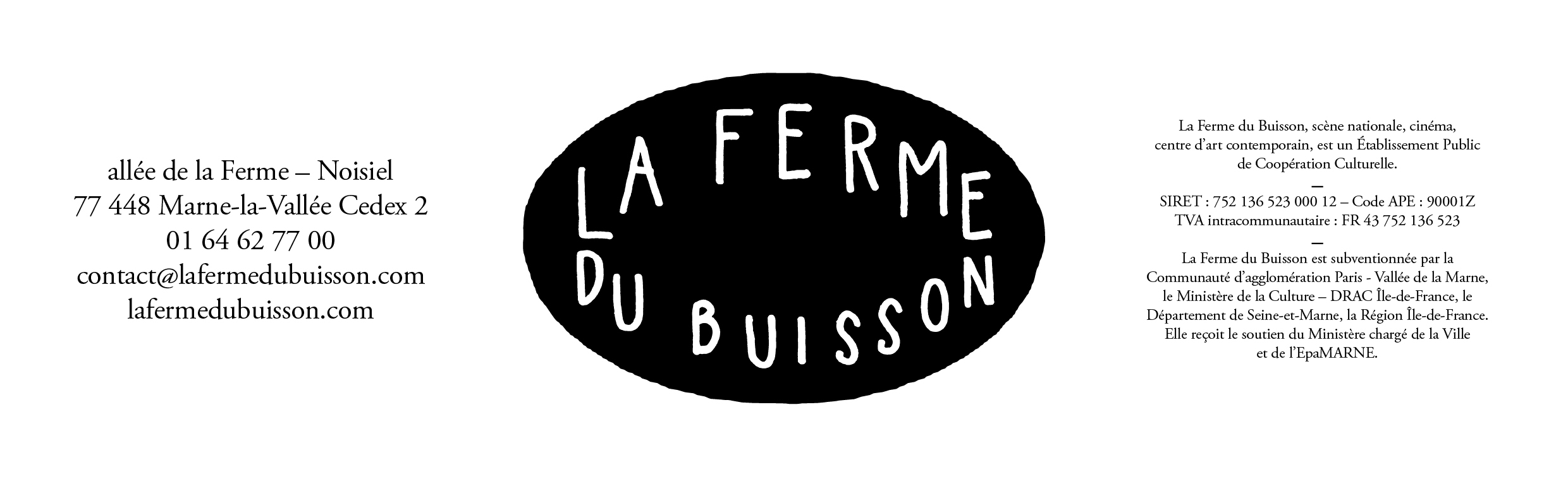 Bannière de La Ferme du Buisson 