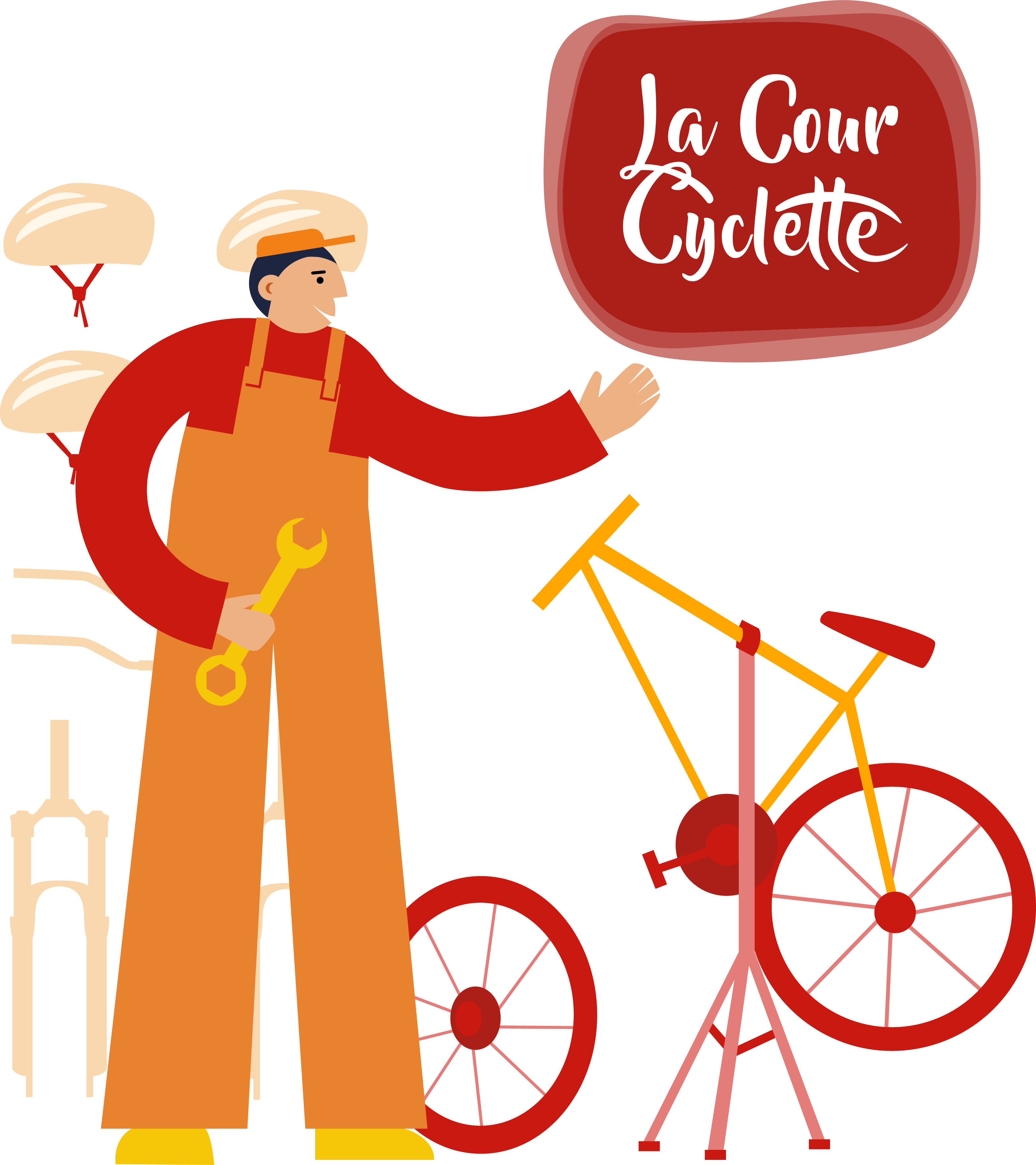 Bannière de LES AMIS DE LA COUR CYCLETTE