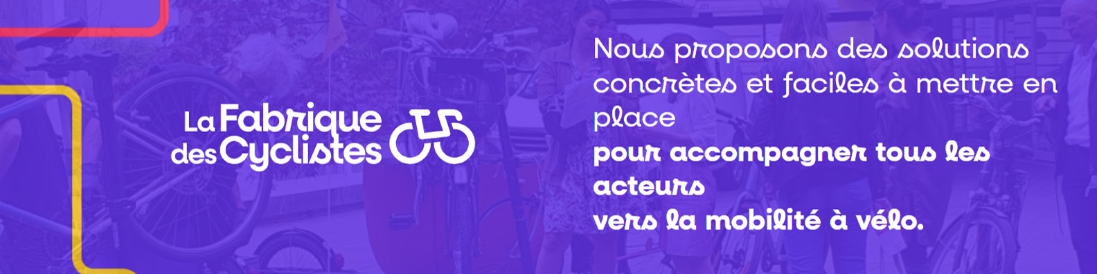 Bannière de La Fabrique des Cyclistes